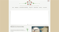 Desktop Screenshot of leclosdelarose.com